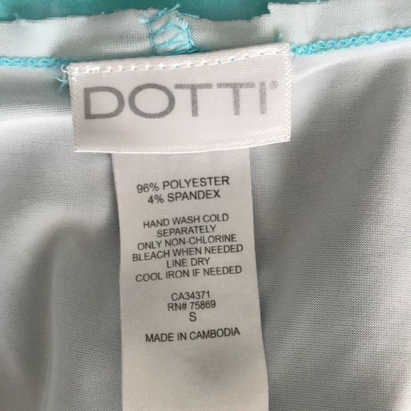 Dotti Swimsuit swim cover up Size small - Picture 4 of 4